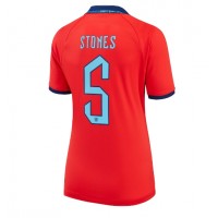 England John Stones #5 Bortatröja Kvinnor VM 2022 Korta ärmar